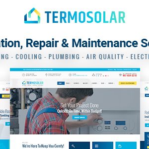 Termosolar - Installation, Repair & Maintenance Services HTML Template