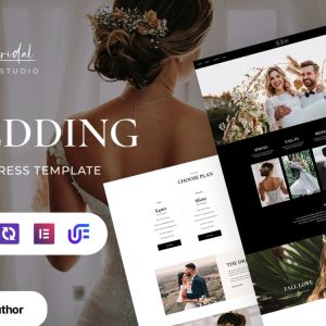 The Bridal - Wedding Studio WordPress Elementor Theme