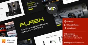 The flash electric car supplier charging station wordpress theme v112 .jpg