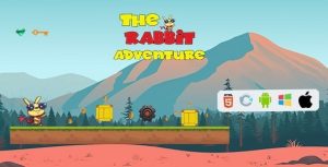 The rabbit adventure html5 game construct 3 admob gplpixel.jpg