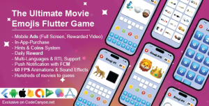 The ultimate movie emojis game a complete flutter app codermarket.png