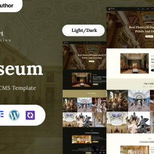 Theart - Art Gallery And Museum WordPress Elementor Theme