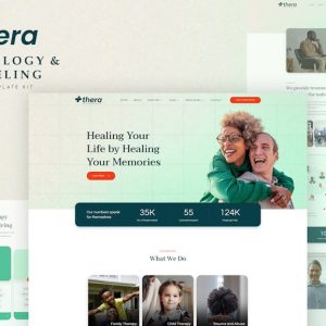 Thera - Psychology & Counseling Elementor Template Kit