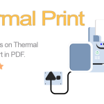 Thermal Print - Plugin for QR SaaS, and WhatsApp Food