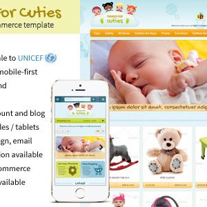Things for Cuties - the E-Commerce Baby & Kids Shop Template