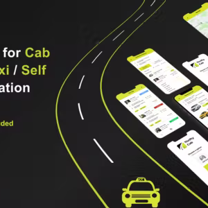Thrifty Cab! Flutter UI Kit for Cab booking, Taxi and Self Drive Car Renting Application