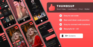 Thumbsup short video app video creating sharing app social media ios.png