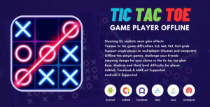 Tic tac toe game player offline codermarket.png