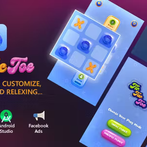 Tic Tac Toe - Simple & Mind Relaxing Game (Android + java)
