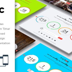 TICTOC - Coming Soon Countdown Template