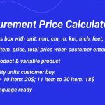 Tile Measurement Price Calculator for WooCommerce
