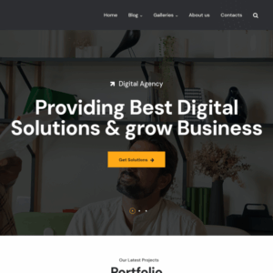 TishAgency2 - Digital Agency WordPress Theme