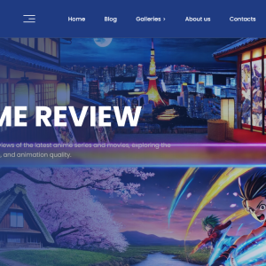 TishAnime - Anime and Manga WordPress Theme