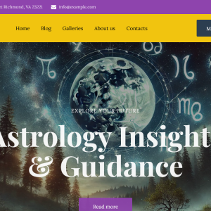 TishAstrology4 - Astrology WordPress Theme