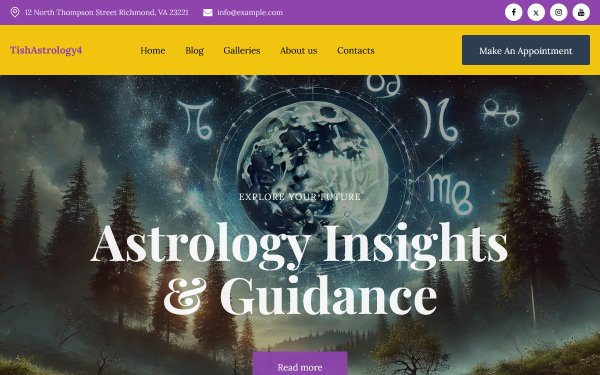 TishAstrology4 - Astrology WordPress Theme - Image 1