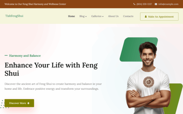 TishFengShui - Feng Shui WordPress Theme - Image 1