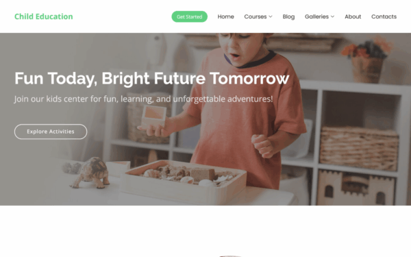 TishKidsCenter – Kids Center WordPress Theme - Image 1