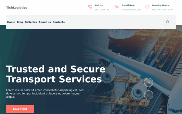 TishLogistics - Logistics and Transportation - Image 1