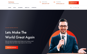 Tishpolitical political wordpress theme.png