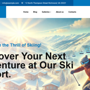 TishSkiing - Skier and Ski Resort WordPress Theme