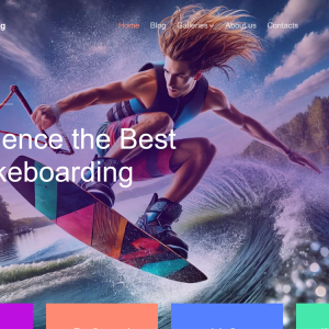 TishWakeboarding - Wakeboarding WordPress Theme