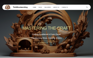 Tishwoodworking woodworking wordpress template.png