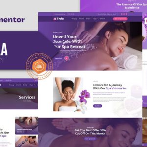 Tlula - Spa & Wellness Elementor Pro Template Kit
