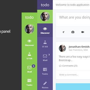 todo - Web Application and Admin Panel Template