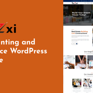 Toexi - Accounting and Finance WordPress Theme
