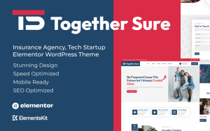 Together sure insurance agency wordpress theme.png