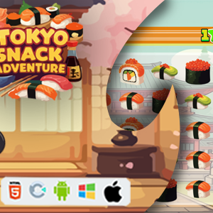 Tokyo Snack Adventure - Construct 3 Game (HTML5, AdMob, C3P)