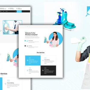 Tomaar-Winclean Cleaning Services Landing Page WordPress Theme