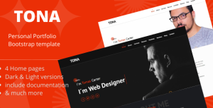Tona personal portfolio html5 template gplpixel.png