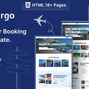 Tourgo - Travel & Tourism HTML5 Template