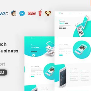 Tovo - Bootstrap 5 HTML App Landing Page