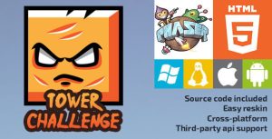 Tower challenge html5 game phaser gplpixel.jpg
