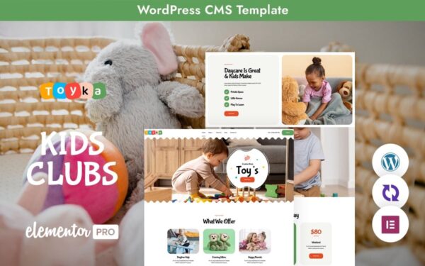 Toyka – A Playful and Vibrant WordPress Theme for Kids Care And Toy Stores - Image 1