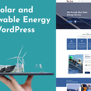 Tozxi - Solar and Renewable Energy WordPress Theme