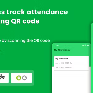Track attendance using QR code