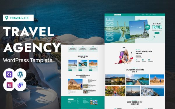Travel Guide - Travel Agency And Luxury Travel WordPress Elementor Theme - Image 1