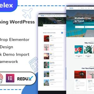 Travelex - Travel Booking WordPress Theme
