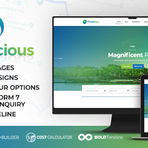 Travelicious - Tour Operator WordPress Theme