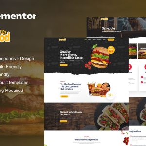 Travood - Food Truck & Street Food Elementor Pro Template Kit