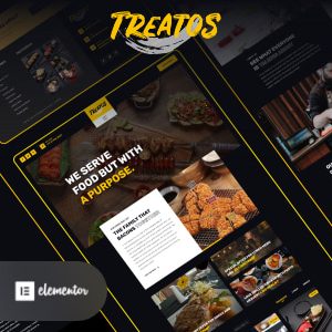 Treatos - Restaurant WordPress Theme