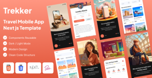 Trekker travel mobile app nextjs template gplpixel.png