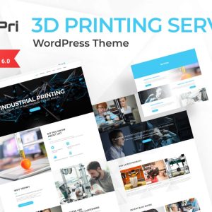 TriPri - 3D Printing Services WordPress Theme