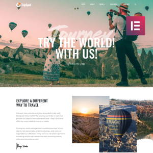 TripSpot - Travel WordPress Elementor Theme