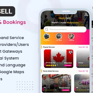 Truelysell - Service Marketplace, Nearby Service Booking IOS App