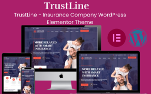Trustline insurance company wordpress elementor theme.png
