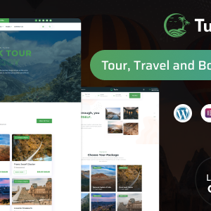 Turio - Tour and Travel WordPress Theme Tourism Agency